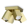 Lubinis šviestuvas Paviršinis šviestuvas DYNAMITE, 4xGU10, žalvario sp., 371320