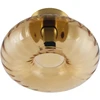 Lubinis šviestuvas Paviršinis šviestuvas GOLD GLASS, E27, aukso sp.