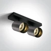 Lubinis šviestuvas Paviršinis šviestuvas, GU10, metalo pilkos sp., 65205N/MG