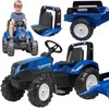 FALK pedalinis traktorius New Holland su priekaba
