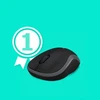 Pelė Logitech 910-002238 (optinė; 1000 DPI; pilka)