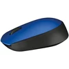 Pelė Logitech 910-004640 (optinė; 1000 DPI; mėlyna)