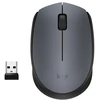 Pelė Logitech M170 910-004642 (optinė; 1000 DPI; pilka)