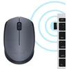 Pelė Logitech M170 910-004642 (optinė; 1000 DPI; pilka)
