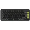Belaidė klaviatūra Logitech POP Icon Keys, JAV anglų k., Bluetooth, Grafito ir žalios spalvos (920-013071)