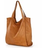 PELLE LAVATA Damska Skórzana Torebka ShopperBag A4 Old Look Minimalistyczna