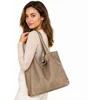 PELLE LAVATA Damska Skórzana Torebka ShopperBag A4 Old Look Minimalistyczna