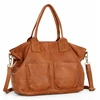 PELLE LAVATA Skórzana Torebka Shopper Bag A4 Skórzana Vintage 4 Kieszenie