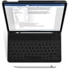 Pen + Keyboard“ dėklas su klaviatūra skirt iPad 10.9 colio 2022 metų planšetiniam kompiuteriui – juodas