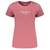PEPE JEANS ROŽINĖ MOTERIŠKA MARŠKINĖLIAI SU TRUMPOMIS RANKOVĖMIS
