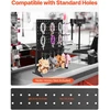 stovo pegboard ekranas, juodas (4 vnt.)