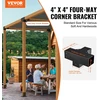 VEVOR Pergolos laikiklių komplektas 4"x4"