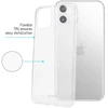 Crong Crystal Slim Cover - Flexible dėklas skirtas Apple iPhone 11 Clear