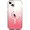 Speck Presidio Perfect-Clear + Ombre + MagSafe - dėklas skirtas Apple iPhone 15 Plus / 14 Plus su MICROBAN coating Clear / Vintage Rose Fade