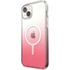 Speck Presidio Perfect-Clear + Ombre + MagSafe - dėklas skirtas Apple iPhone 15 Plus / 14 Plus su MICROBAN coating Clear / Vintage Rose Fade