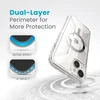 Speck Gemshell Grip + MagSafe - dėklas skirtas Apple iPhone 15 Plus / Apple iPhone 14 Plus Clear / Chrome Finish