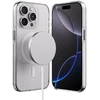 Crong Clear MAG Pro - dėklas Apple iPhone 15 Pro MagSafe skaidrus