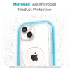 Dėklas Speck Gemshell + MagSafe, skirtas iPhone 14 Plus su puse mikrobano (skaidrus)