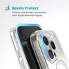 Speck Presidio Perfect-Clear ClickLock & MagSafe - dėklas skirtas Apple iPhone 16 Pro Clear / Chrome Finish / Serene Sidabrinis