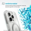Speck Presidio Perfect-Clear ClickLock & MagSafe - dėklas skirtas Apple iPhone 16 Pro Clear / Chrome Finish / Serene Sidabrinis