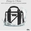 Case-Mate Micro Tote Bag - Atsparus vandeniui Shoulder Bag (Midnight Juodas/Clear)