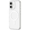 Permatomas magnetinis telefono dėklas iPhone 16 su žiedu AmazingThing