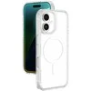 Permatomas magnetinis telefono dėklas iPhone 16 su žiedu AmazingThing