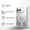 Permatomas „MagSafe“ dėklas „Speck Presidio Perfect Clear“ iPhone Fold