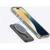 Permatomas pilkas iPhone 16 Pro“ dėklas su MagSafe funkcija AmazingThing