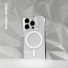 Crong Clear MAG Pro dėklas Apple iPhone 16 MagSafe skaidrus