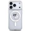 Karl Lagerfeld IML Choupette MagSafe dėklas skirtas Apple iPhone 17 Pro Max Clear