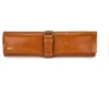 Kelioninis Solier Accessories Personalised leather knife case Solier SA44 camel