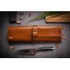 Kelioninis Solier Accessories Personalised leather knife case Solier SA44 camel