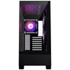 Ausinės Phanteks XT View langai su grūdintu stiklu, D-RGB – juodas