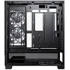 Ausinės Phanteks XT View langai su grūdintu stiklu, D-RGB – juodas