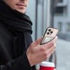 Pilkas 10000 mAh magnetinis išorinis akumuliatorius su stovu