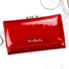 Moteriška odinė piniginė Pierre Cardin 02 LEAF-N 108 raudona