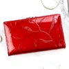 Moteriška odinė piniginė Pierre Cardin 02 LEAF-N 108 raudona