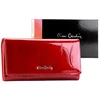 Moteriška odinė piniginė Pierre Cardin 02 LEAF-N 100 juoda