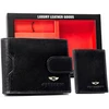 Piniginė vyrams Peterson PTN SET3-N78L-VT Juodas