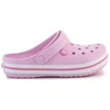 Pink CROCS Crocband Clog K Ballerina Rožinė 207006-6GD šlepetės