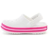 Pink CROCS CROCBAND vaikiškos klumpės T Baltas/Rožinis CRUSH 207005-6WU