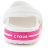 Pink CROCS CROCBAND vaikiškos klumpės T Baltas/Rožinis CRUSH 207005-6WU