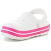 Pink CROCS CROCBAND vaikiškos klumpės T Baltas/Rožinis CRUSH 207005-6WU