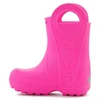 Pink CROCS HANDLE IT vaikiški lietaus aulinukai, Rožinis CRUSH, 211056-6TW