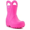 Pink CROCS HANDLE IT vaikiški lietaus aulinukai, Rožinis CRUSH, 211056-6TW