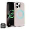 Crong Color Cover Magnetic dėklas skirtas Apple iPhone 14 Pro Max Sand Rožinė
