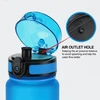 Rožinė Gertuvė UZSPACE TRITAN 650 ml, plastikas be BPA - 3037-Rožinis