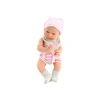Lean Toys Lėlė kūdikis su kepure ir čiulptuku, 42 cm