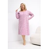 Pink Moteriška naktinukų suknelė Plus Size Forever Rožinė